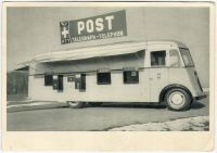 Postkarte mit: PTT - Schweizerische Automobile-Postbureau 1941